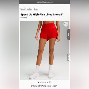 Speed up high rise “4 lined short